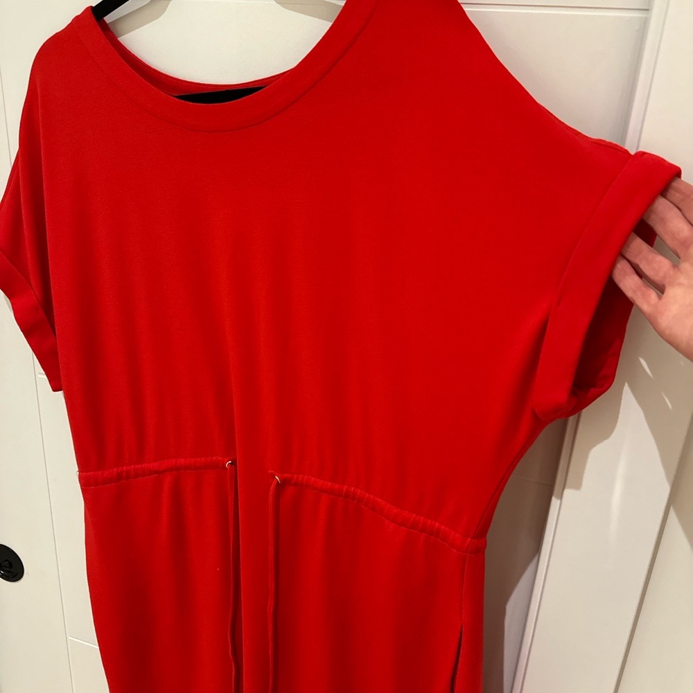 RACHEL Rachel Roy One-Shoulder Red Dress
